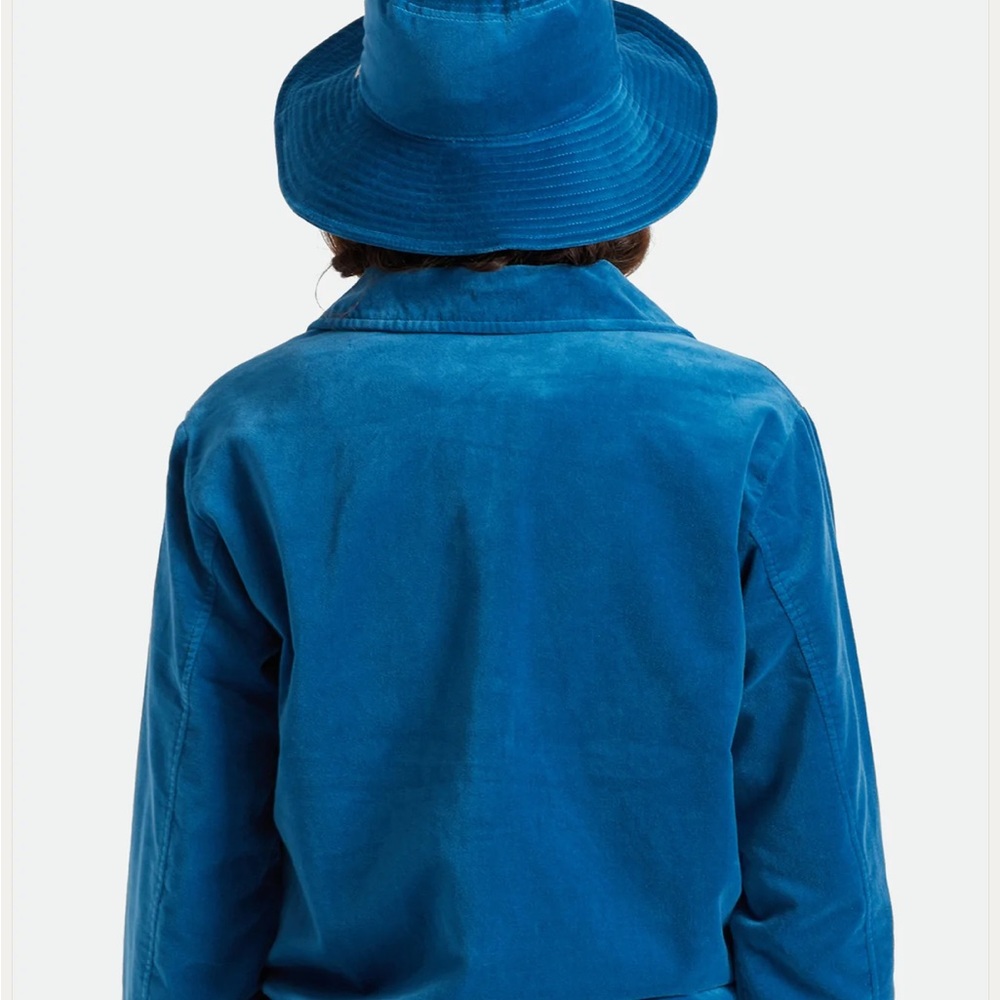 NWOT Brixton Dylan Blue Bucket Hat - Picture 7 of 10
